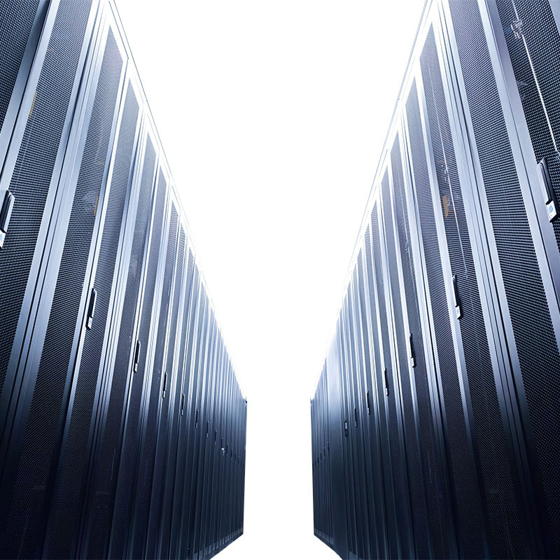 Racks de serveurs de centre de données