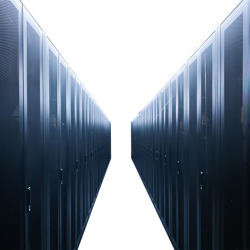 Racks de serveurs de centre de données