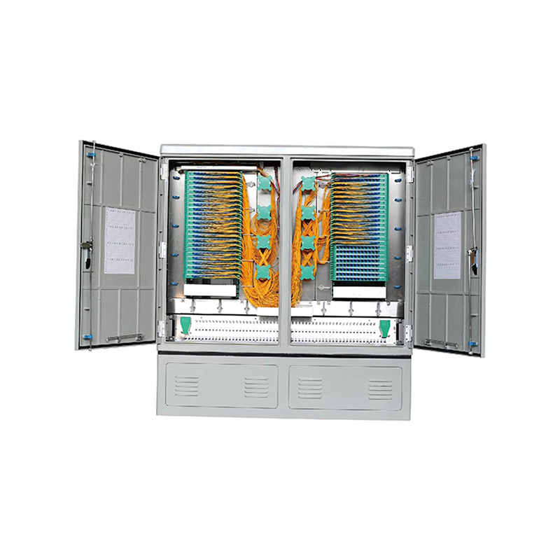 Boîte de distribution de câbles à fibre optique SMC double face à 1 152 cœurs (1 550× 1 460 x 620)