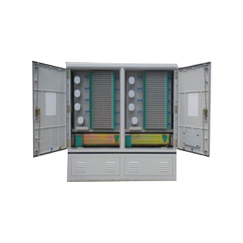 Boîte de distribution de câbles à fibre optique SMC double face à 1 152 cœurs (1 550× 1 460 x 620)