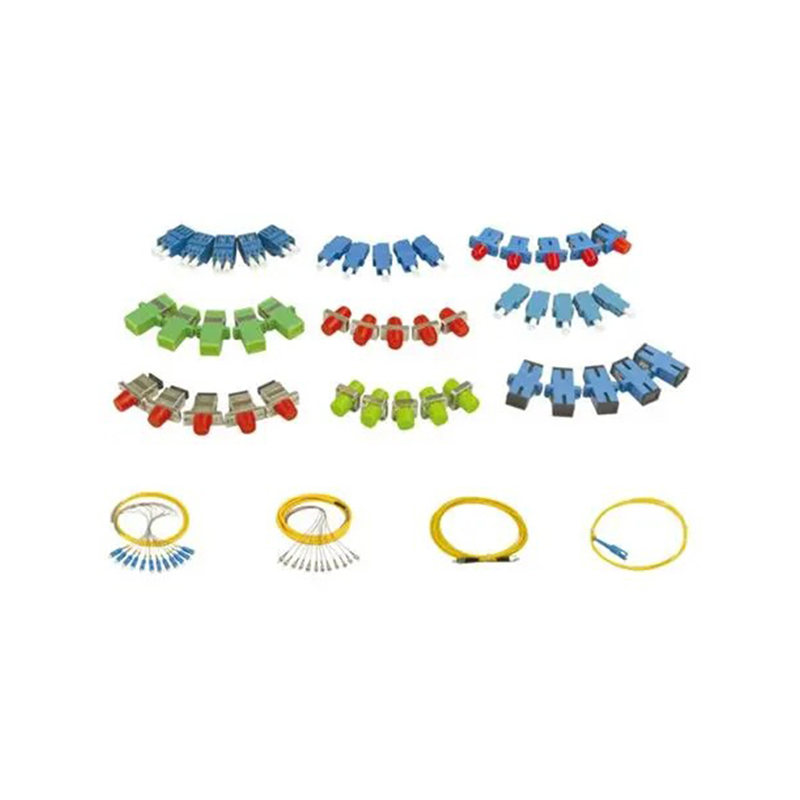 Cordons de raccordement de solution de fibre, queue de cochon, adaptateur